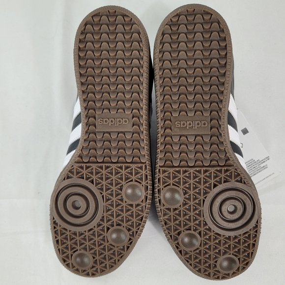 Adidas Originals Samba OG J Black/Flat White/Gums - IE3676 Size 5 New In Box - Picture 6 of 10